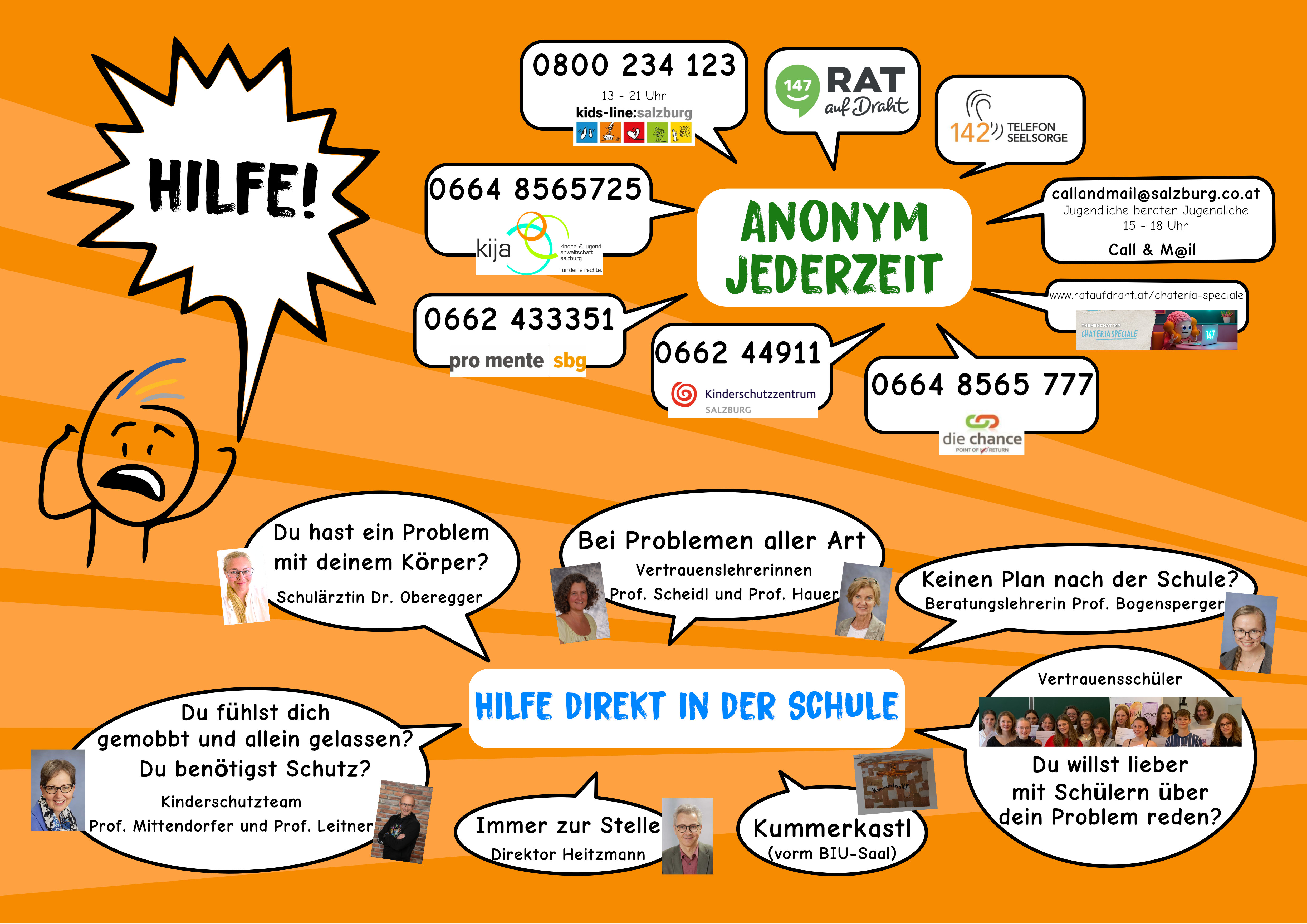 Wenn du Hilfe brauchst...